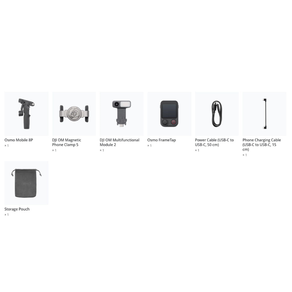 DJI Osmo Mobile 8P AdvancedTracking Combo