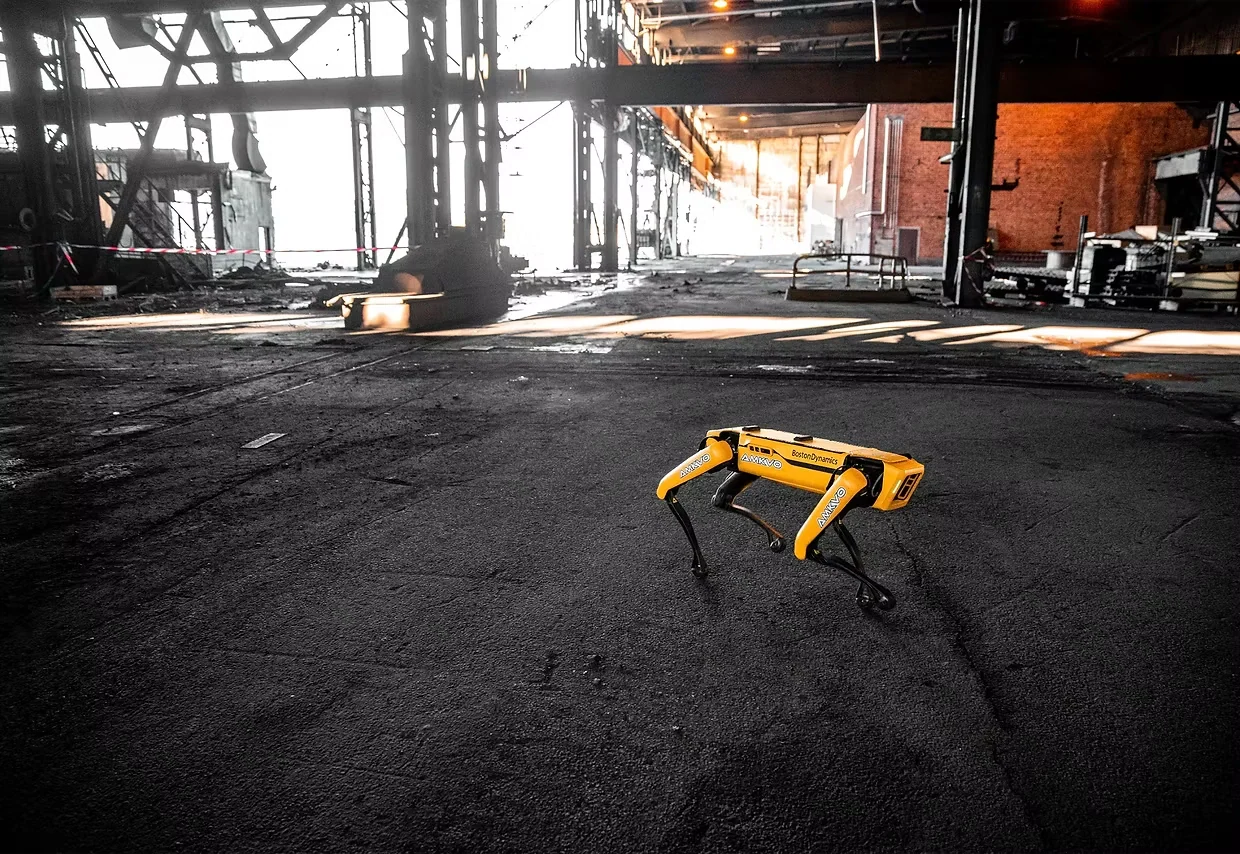 Boston Dynamics robot hund spot