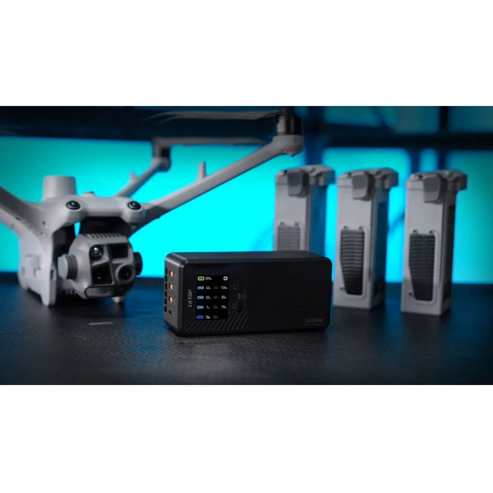 LKTOP 300W Three-Way Charger for Matrice 4D/TD