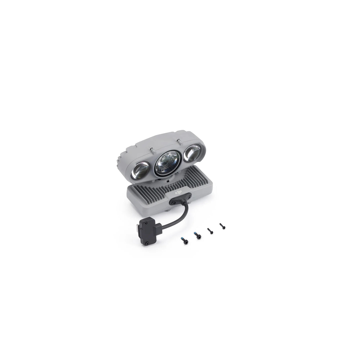 DJI AL2D strålkastare snett framifrån