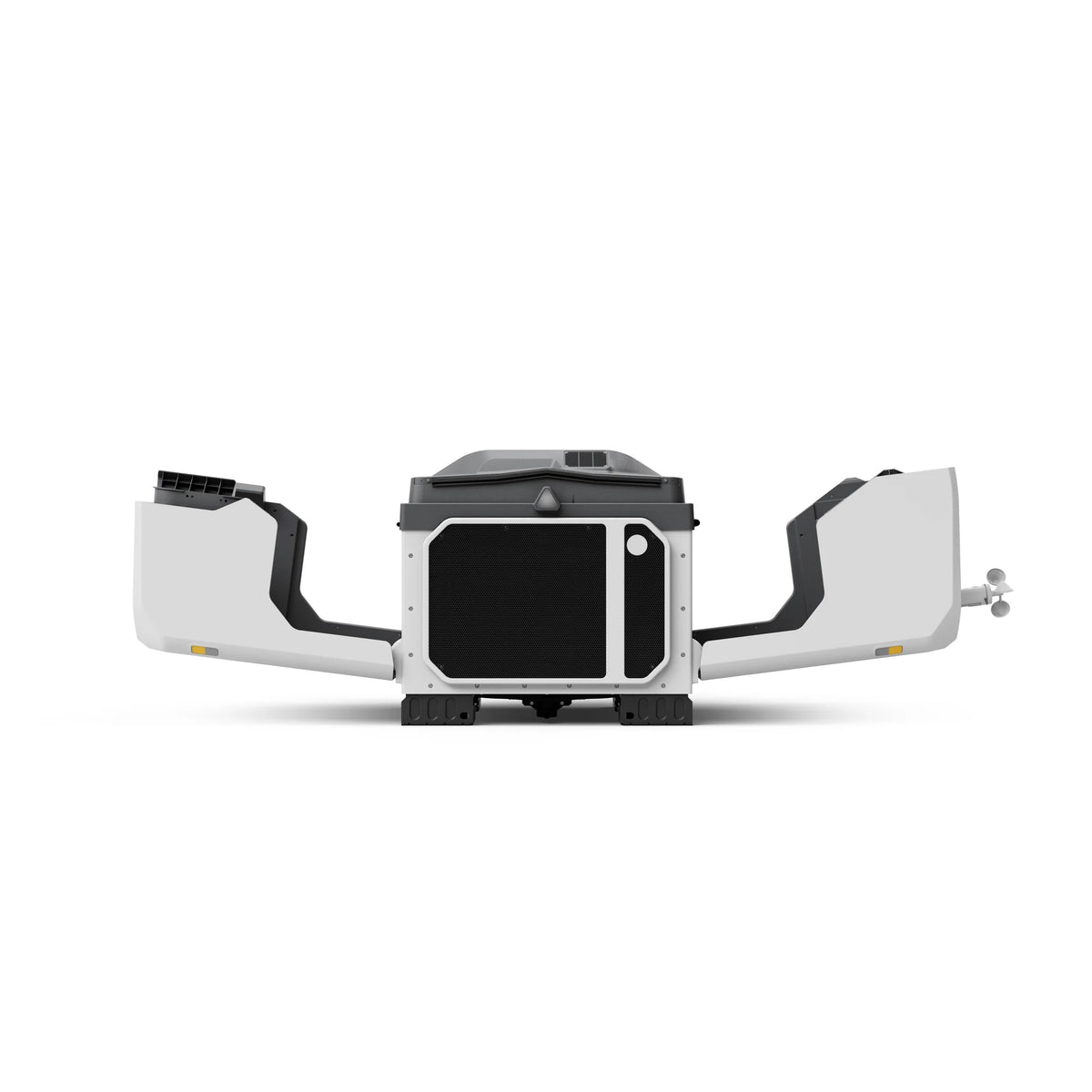DJI Dock 4 öppen, framifrån
