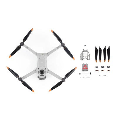 DJI Matrice 5TD med fallskärm och propellrar