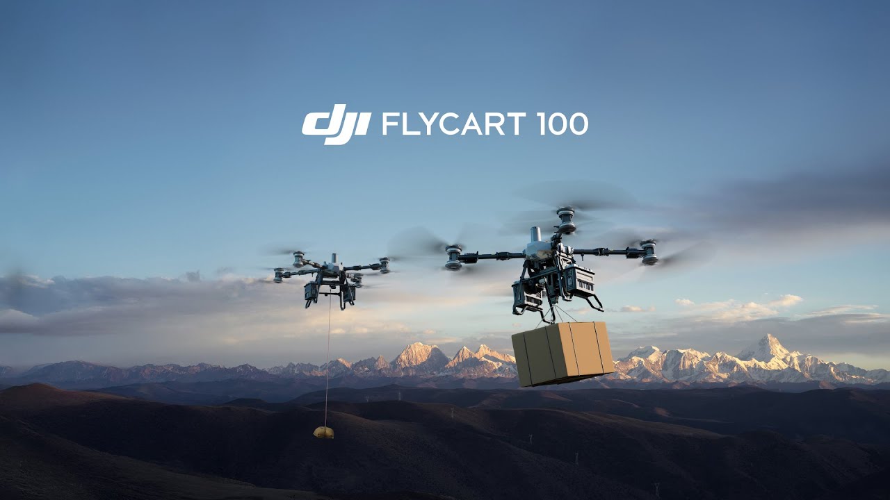 Ladda video: DJI flycart 100