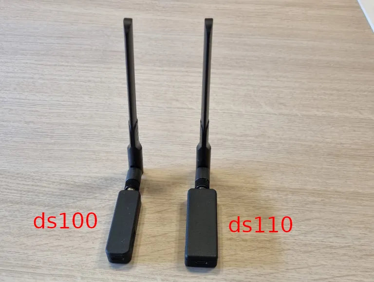 DroneScout Bridge ds110 jämfört med ds100