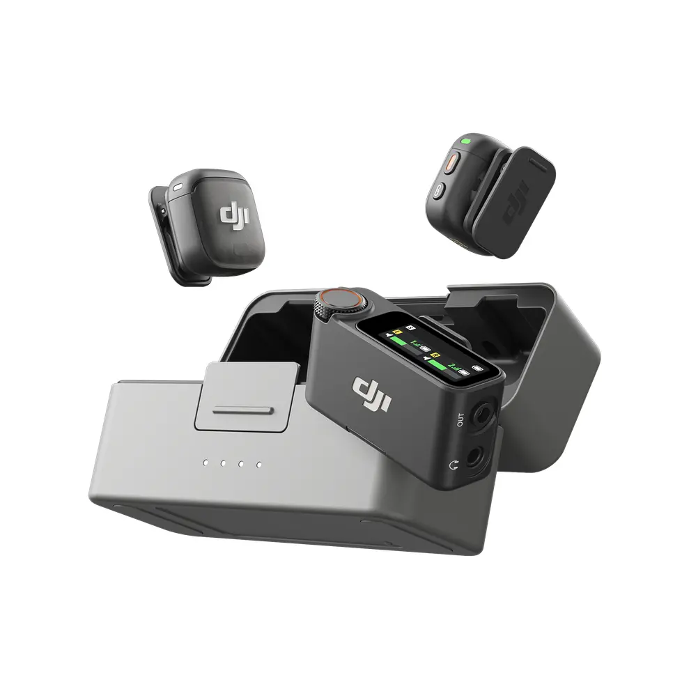 DJI  Mic 3 (2 TX + 1 RX + Charging Case)