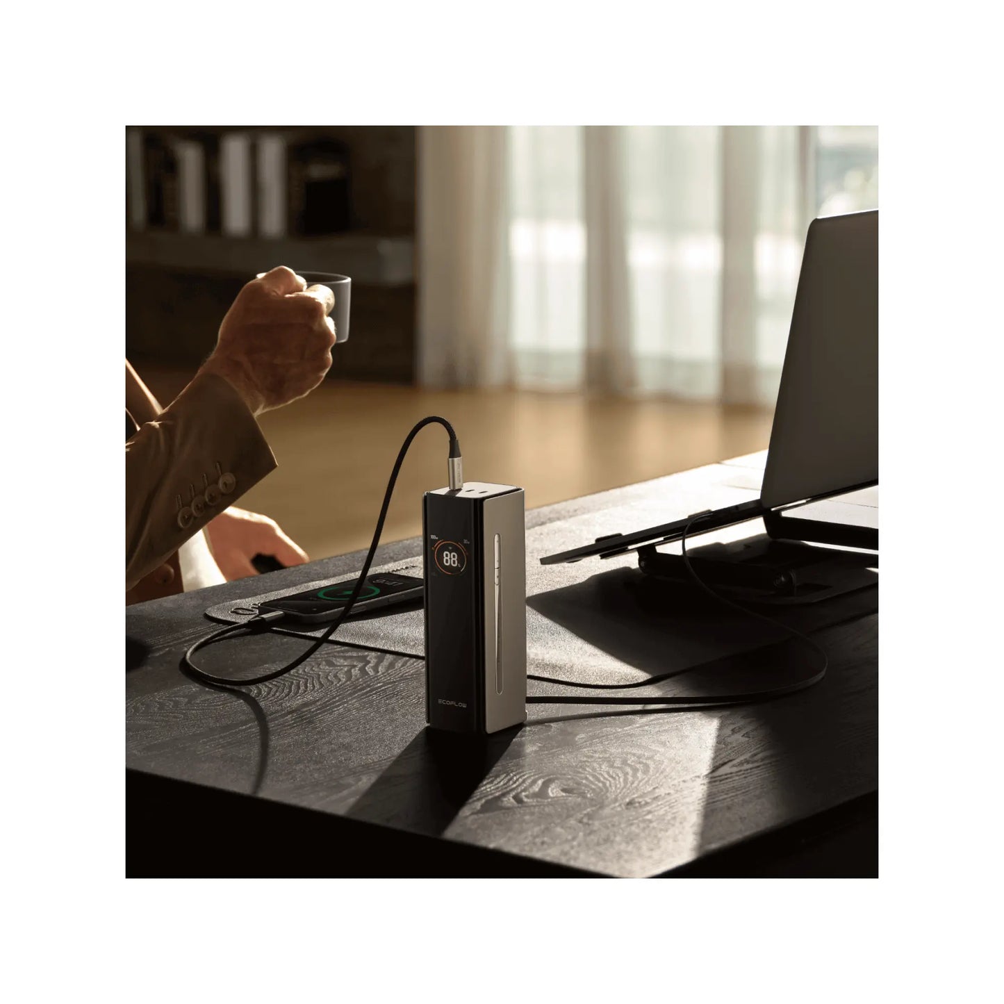 EcoFlow RAPID Pro 27,650mAh 300W Built-in Cable