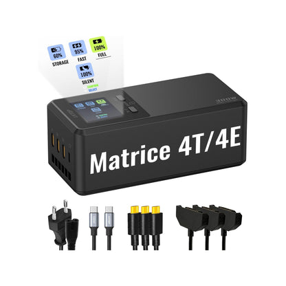 LKTOP 300W Three-Way Charger for Matrice 4 Series