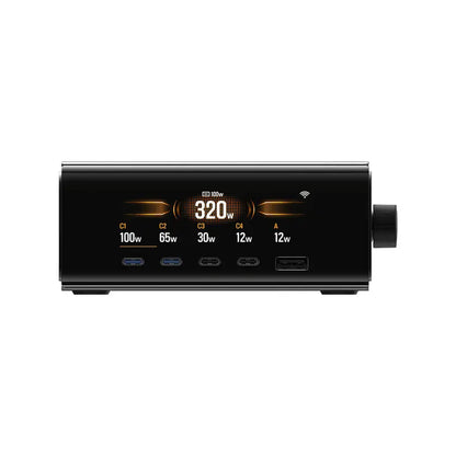 EcoFlow RAPID Pro - Stationär Laddare (320W, 5 portar, GaN)