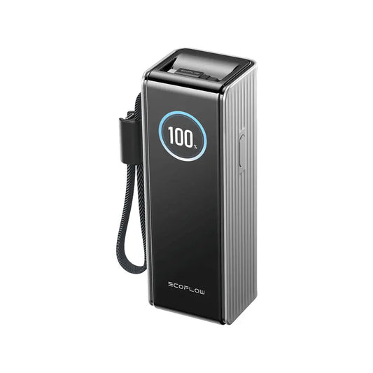 EcoFlow RAPID Inbyggda kablar (25 000 mAh 100/170W) Silver