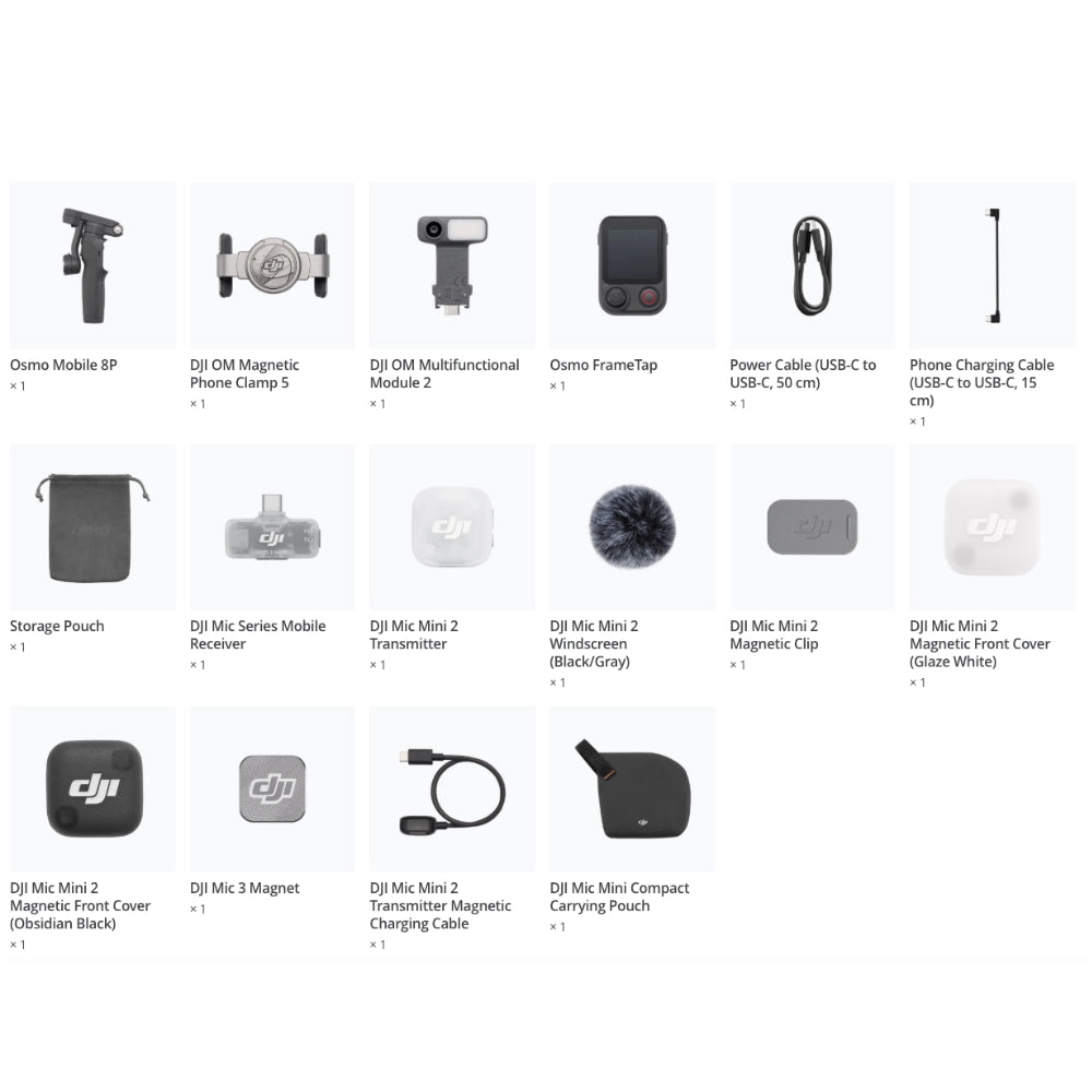 DJI Osmo Mobile 8P Creator Combo
