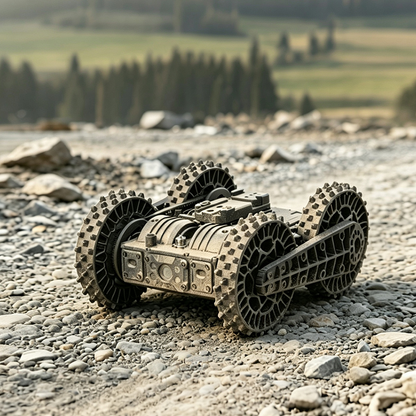 ROBOTANK ZC-350 i grusterräng