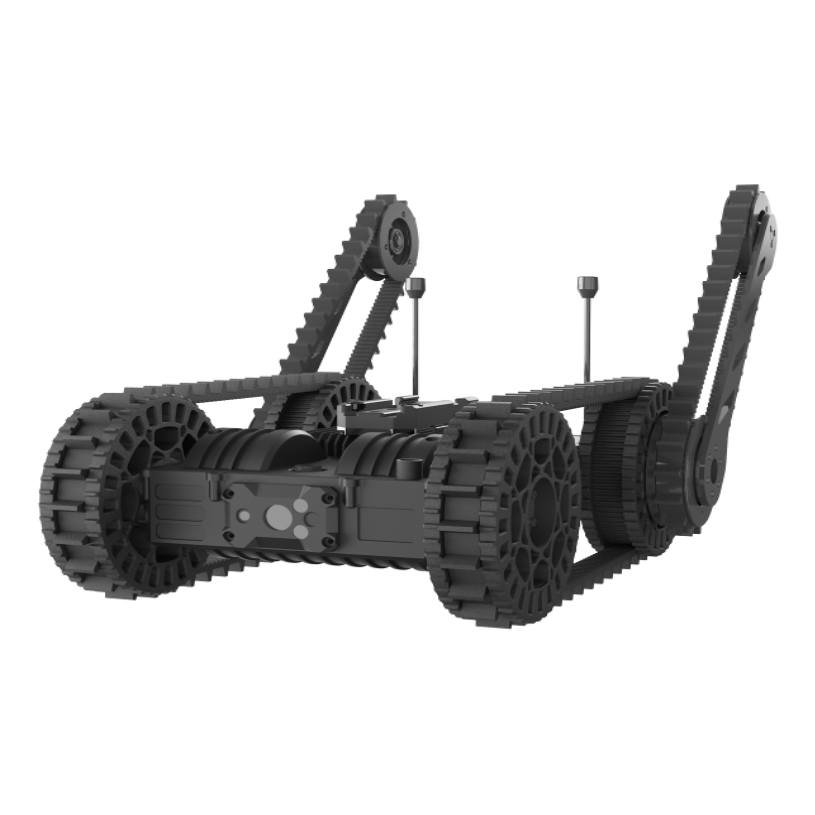 ROBOTANK ZC-380 bandgående spaningsrobot med flippers